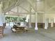 Community pool pavilion featuring picnic tables and restrooms for poolside convenience and shade from the hot sun at 5073 Blair Rd, Summerville, SC 29483