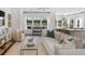 Open-concept living space featuring hardwood floors, modern décor, and natural light at 542 Richfield Way, Summerville, SC 29486