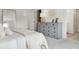 Calm bedroom showcasing a gray dresser, a comfortable bed, and neutral tones throughout at 548 Richfield Way, Summerville, SC 29486