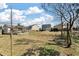 Spacious backyard featuring a garden, shed, and mature trees in a desirable neighborhood at 7753 Kinston St, North Charleston, SC 29418