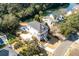 Picturesque aerial view of a two-story house with a pool, waterfront scenery, and lush greenery enhancing its appeal at , Charleston, SC 29412