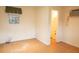 Room featuring stained glass window, and access to a bathroom at 105 Pinewood St, Walterboro, SC 29488
