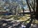 Spacious backyard with lush greenery and mature trees at 111 Newington Rd, Summerville, SC 29485
