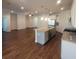 Open floor plan with a modern kitchen and adjacent living room at 113 Doral Blue Dr, Summerville, SC 29483