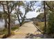 Picturesque boardwalk with natural beauty along the pathway with a view of the water at 1225 Blakeway St # 403, Charleston, SC 29492