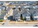 Areal view of the neighborhood showcasing neat rows of well-maintained single-Gathering homes at 127 Country Gate Ln, Summerville, SC 29485
