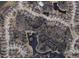 Aerial view of the neighborhood showcasing the layout, landscaping, and proximity to amenities at 1346 Ashley Gardens Blvd, Charleston, SC 29414