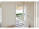 Balcony with views overlooking lush green trees at 1401 Ocean Club Dr, Isle of Palms, SC 29451
