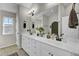 Bathroom featuring a double sink vanity with ample counter space and storage at 147 Moon Dance Ln, Summerville, SC 29483