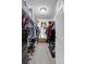 Walk-in closet featuring ample storage with shelves and hanging racks at 147 Moon Dance Ln, Summerville, SC 29483