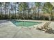Community swimming pool with lounge chairs, providing a relaxing amenity for residents at 147 Moon Dance Ln, Summerville, SC 29483