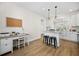 Bright kitchen with an island, stainless steel appliances, and a dedicated workspace at 2014 Barn Swallow Rd, Summerville, SC 29483