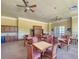 Clubhouse social area with kitchenette, comfortable seating, and neutral decor at 2124 Tall Grass Cir, Mount Pleasant, SC 29466
