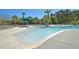 Inviting pool area featuring a spacious pool, sun loungers, and lush tropical landscaping at 2124 Tall Grass Cir, Mount Pleasant, SC 29466