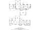 Detailed floorplan of the residence, showcasing layout of all rooms and living spaces on both floors at 2238 Catesbys Blf, Seabrook Island, SC 29455