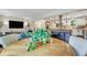 Spacious open concept living area with a view to the kitchen and dining area at 2420 Cherokee Hall Ln, Charleston, SC 29414