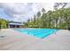 A full, rectangular pool in the neighborhood, perfect for swimming laps! at 2615 Rutherford Way, Charleston, SC 29414