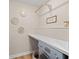 Cozy laundry room featuring a side-by-side washer and dryer, decor and a folding station at 274 Alexandra Dr # 14, Mount Pleasant, SC 29464