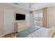 This main bedroom offers a dresser and access to an exterior door at 274 Alexandra Dr # 14, Mount Pleasant, SC 29464