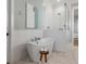 This bathroom features a standalone tub and glass enclosed shower at 3699 Goodwater St, Mount Pleasant, SC 29466
