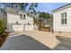 Detached two-car garage and a bonus apartment or office space, adjacent to a private courtyard at 3699 Goodwater St, Mount Pleasant, SC 29466