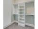 Walk-in closet with custom shelving and ample space for storage at 3699 Goodwater St, Mount Pleasant, SC 29466