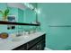 Bright bathroom features double vanity and stylish decor at 5420 Percival Ln, North Charleston, SC 29420