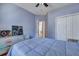 Spacious bedroom with plenty of closet space at 5420 Percival Ln, North Charleston, SC 29420