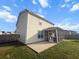 Exterior angle of the home featuring a patio and screened in porch at 615 Ravens Wood Rd, Summerville, SC 29486