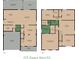 Detailed floor plan showcasing the layout of a two-story home at 615 Ravens Wood Rd, Summerville, SC 29486