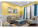 Comfortable living room featuring a couch, patterned chair, and stylish coffee table at 615 Ravens Wood Rd, Summerville, SC 29486