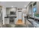 Modern kitchen with stainless steel appliances, granite countertops and wood floors at 726 Gypsy Ln, Mount Pleasant, SC 29464