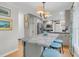 Elegant kitchen with a large island with seating and stainless steel appliances at 726 Gypsy Ln, Mount Pleasant, SC 29464