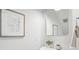 Stylish bathroom featuring a modern sink and a decorative framed artwork at 808 Alma Square Dr, Moncks Corner, SC 29461