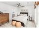 Well-lit bedroom featuring modern furnishings and neutral decor with adjoining bath at 810 Alma Square Dr, Moncks Corner, SC 29461