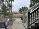 Stunning backyard with lush greenery and view of the ocean at 1001 Jungle Shores Dr # 1/4 Share Interval, Edisto Beach, SC 29438