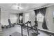 Home gym featuring exercise equipment, gray walls, and recessed lighting at 1205 Scotch Pine Ln, Ladson, SC 29456
