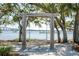 Picturesque swing set overlooking the waterfront, offering a serene setting to unwind and appreciate waterfront views at 130 River Landing Dr # 6207, Charleston, SC 29492