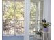Outdoor balcony offers a serene view of the surrounding trees and marsh at 130 River Landing Drive # 8209, Charleston, SC 29492