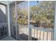 Balcony with scenic views of lush trees, water, and the surrounding landscape at 130 River Landing Drive # 8209, Charleston, SC 29492