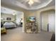 Spacious bedroom with neutral walls, plush carpet, and large open layout at 138 Golfview Ln, Summerville, SC 29485