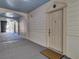 A view of the unit's entrance from the outside hallway, showing the unit number and the door with secure lock at 1505 Basildon Rd, Mount Pleasant, SC 29466