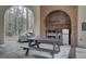 Outdoor grill area with picnic table and grill, great for community cookouts at 1505 Basildon Rd, Mount Pleasant, SC 29466