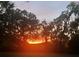Picturesque marsh view at sunset framed by lush, moss-draped oak trees for a peaceful ambiance at 184 Scott St, Daniel Island, SC 29492