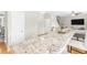 Kitchen island with granite countertop and view of the open floor plan at 2005 Nitsa St, Johns Island, SC 29455