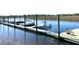 Boat dock with multiple slips and boats parked at the community marina at 2014 Codorus Ln, Hanahan, SC 29410
