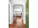 Inviting entryway with hardwood floors and an arched doorway to the living area at 2080 Bancroft Ln, Mount Pleasant, SC 29466