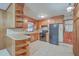 Cozy eat-in kitchen with wood cabinets, tile floors, and updated appliances at 2529 Otranto Rd, North Charleston, SC 29406