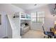 Charming bedroom with a unique bunk bed setup and a comfortable sitting area at 2664 Magnolia Woods Dr, Mount Pleasant, SC 29464