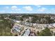 Aerial view of a neighborhood featuring two-story homes and mature trees at 2876 Rivertowne Pkwy, Mount Pleasant, SC 29466